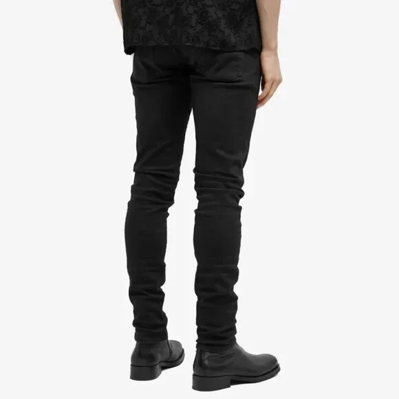NWOT RAW WAXED & COATED BLACK JOHN ELLIOTT CAST 2 32W JEANS RARE COATING NWOT